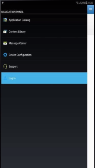 Log into shared device through SOTI MobiControl device agent