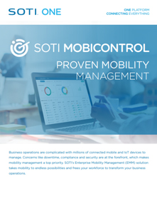 Download the SOTI MobiControl Brochure