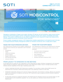 SOTI MobiControl for Windows brochure