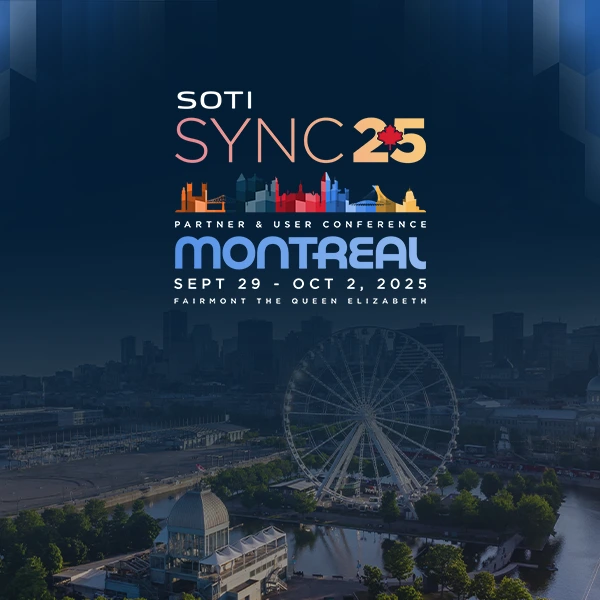 SOTI SYNC 2025 Montreal | Partner & User Conference | September 29th to October 2nd, 2025 | Fairmont The Queen Elizabeth