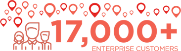 SOTI has over 17,000 enterprise customers
