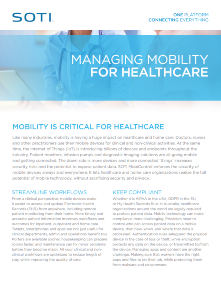 Managing Mobility for Healthcare TOUGHBOOK brochure