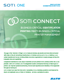 SOTI/SATO Joint Brochure English brochure