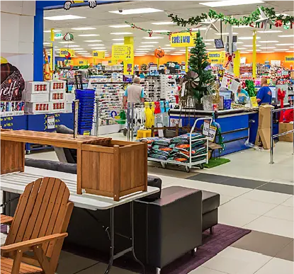 Snapshot of an Cheap as Chips store