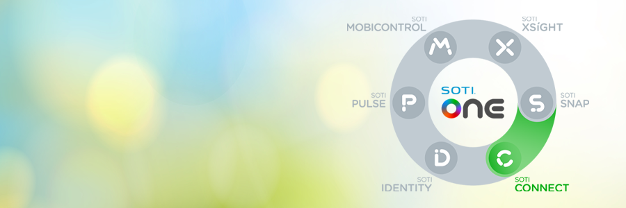 SOTI Connect Update Banner