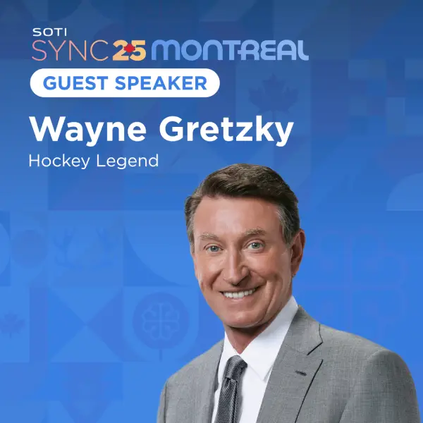 Guest Speaker Wayne Gretzky Live at SOTI SYNC 25!