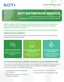 Download the SOTI Enterprise Service brochure