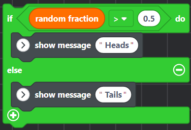 Sample If Logic block with Else