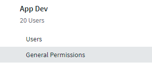 General Permissions