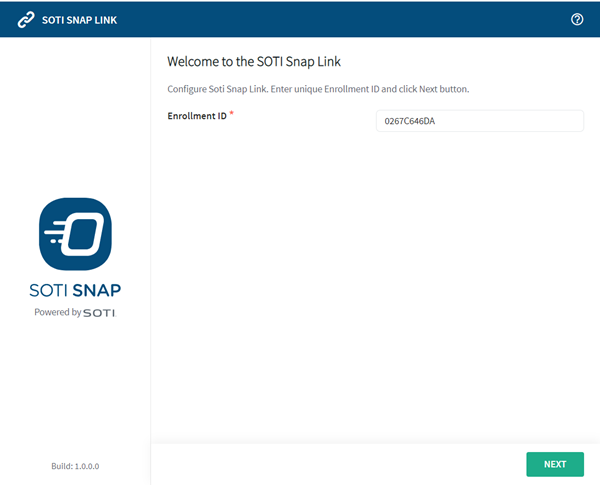 Snap Link Enrollment ID