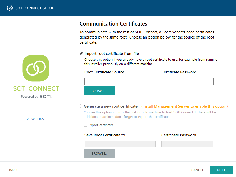 Root Certificate