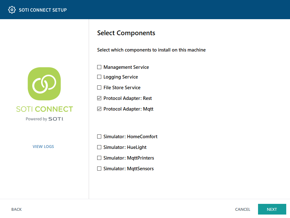 Select Components