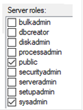 SQL Server Roles