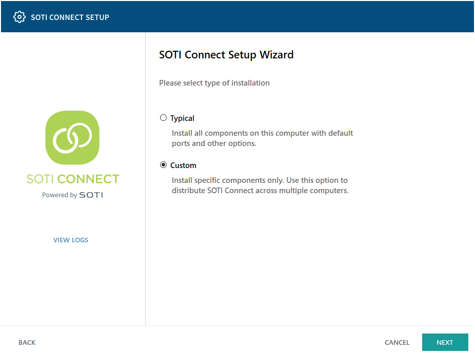 Setup Wizard