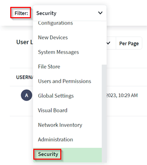 Audit logs source