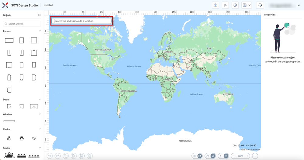 Search for the building location