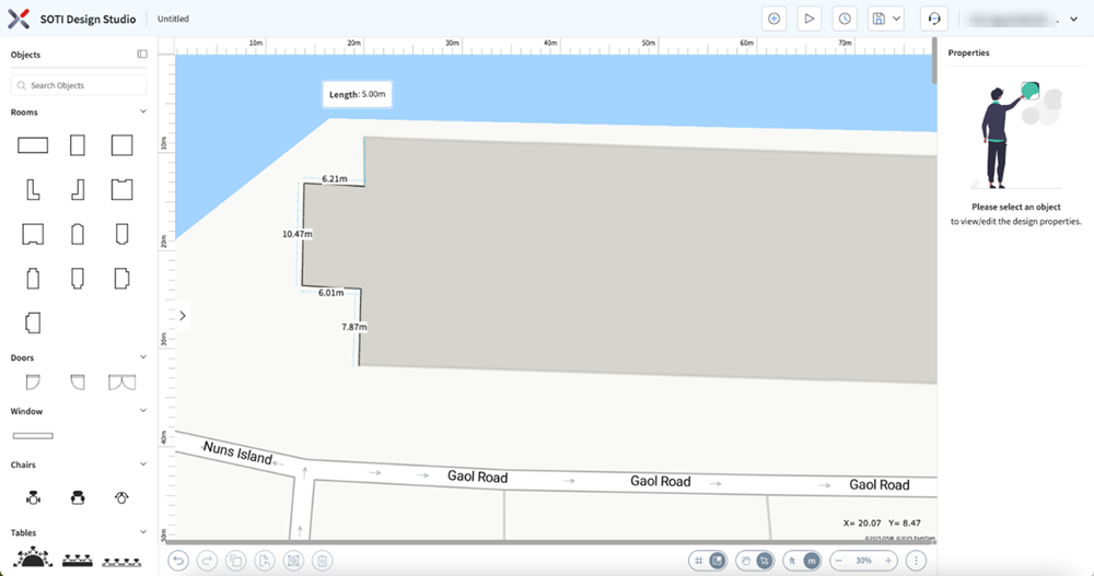 Trace accurate lines