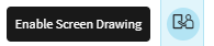 Enable screen drawing button
