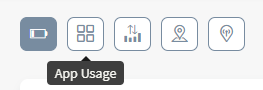 Device spoghtlight App usage