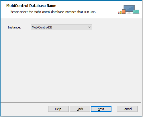 MobiControl Database Name
