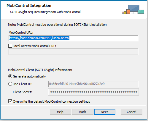 Mobicontrol Integration